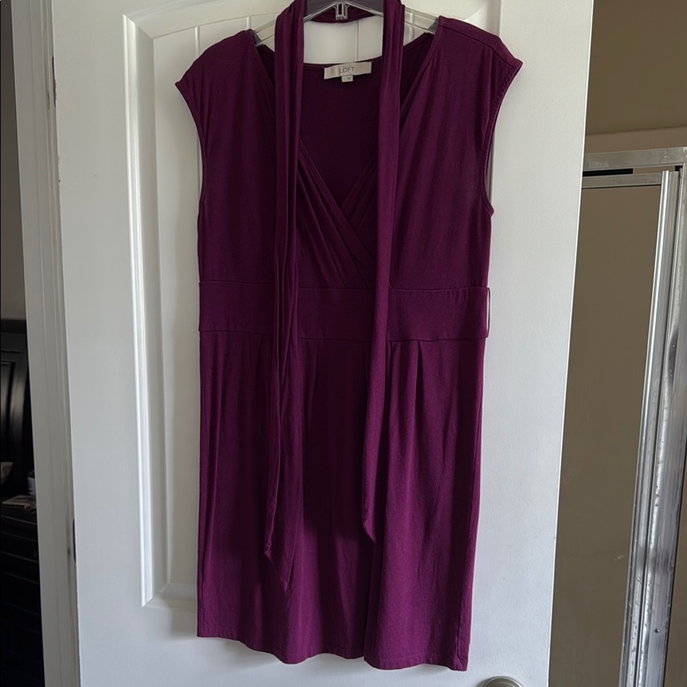 LOFT Purple Women's Dress